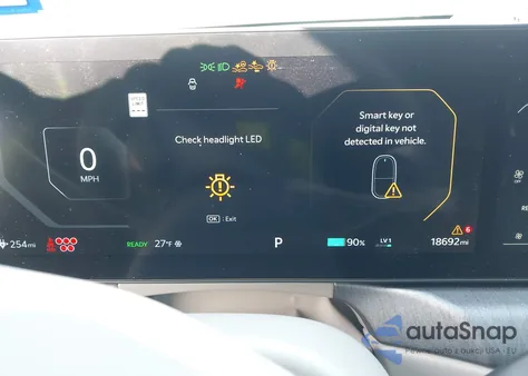 2024 Kia Ev9 Wind z USA, uszkodzony, nr VIN KNDAFFS55R6037165